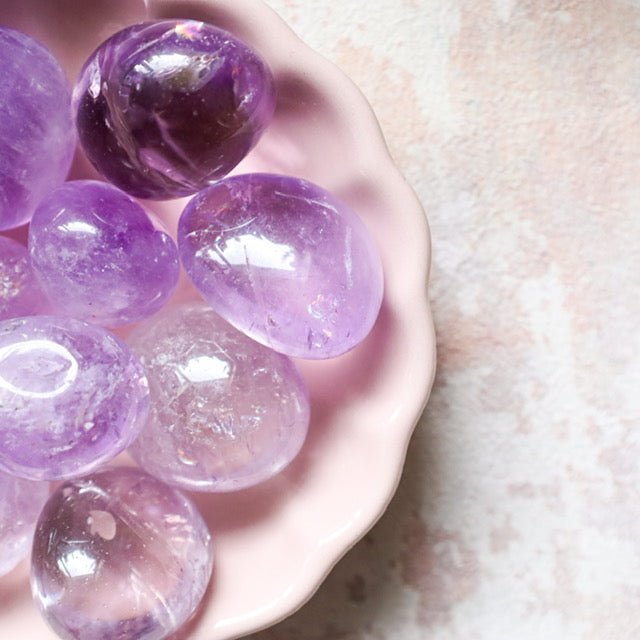 Lavender Amethyst tumbleswitchy marketwitchy marketLavender Amethyst tumbles