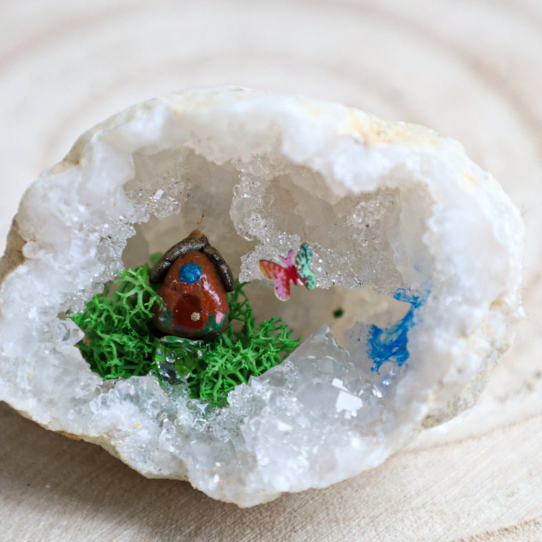Medium fairy geode Bwitchy marketwitchy marketkjgfxcvbhjugyjMedium fairy geode B