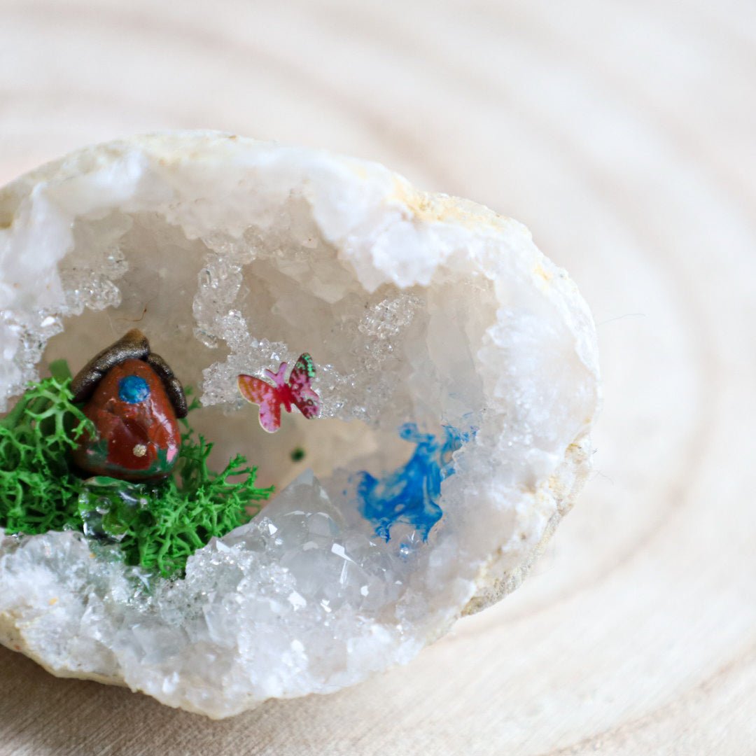 Medium fairy geode Bwitchy marketwitchy marketkjgfxcvbhjugyjMedium fairy geode B