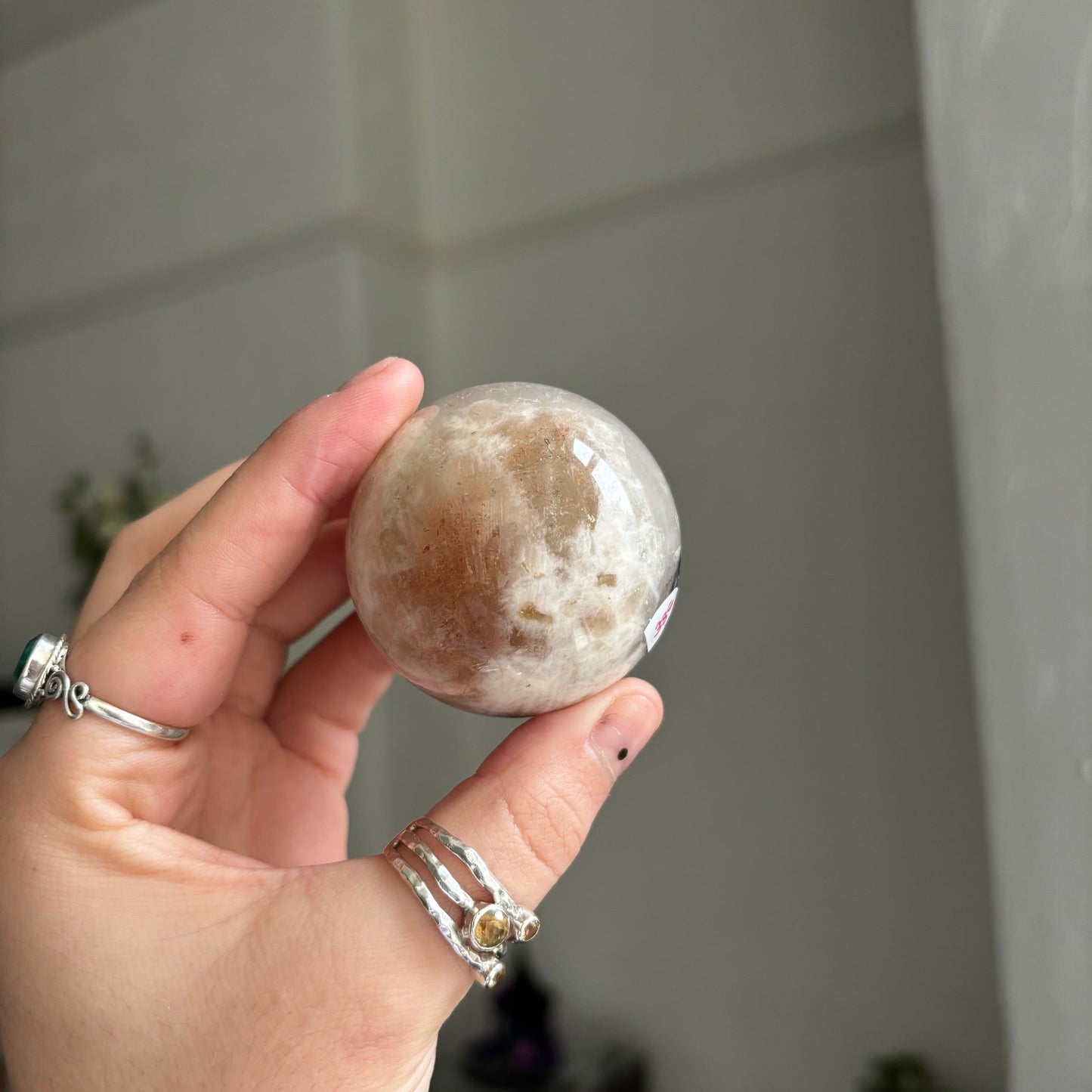 Moonstone X Sunstone sphere Switchy marketwitchy marketMoonstone X Sunstone sphere S