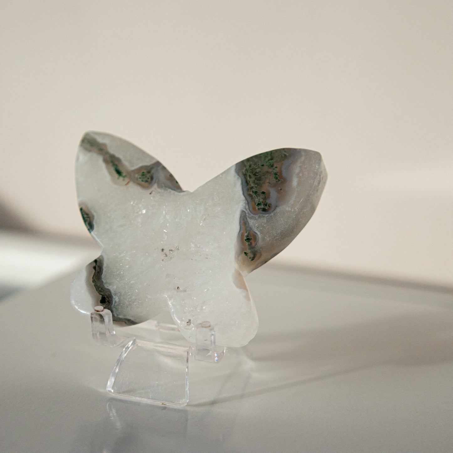 Moss Agate butterfly Cwitchy marketwitchy marketdsfghjhMoss Agate butterfly C