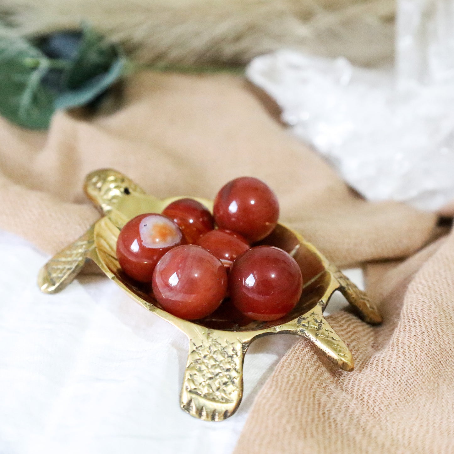Small Carnelian sphereswitchy marketwitchy marketSmall Carnelian spheres