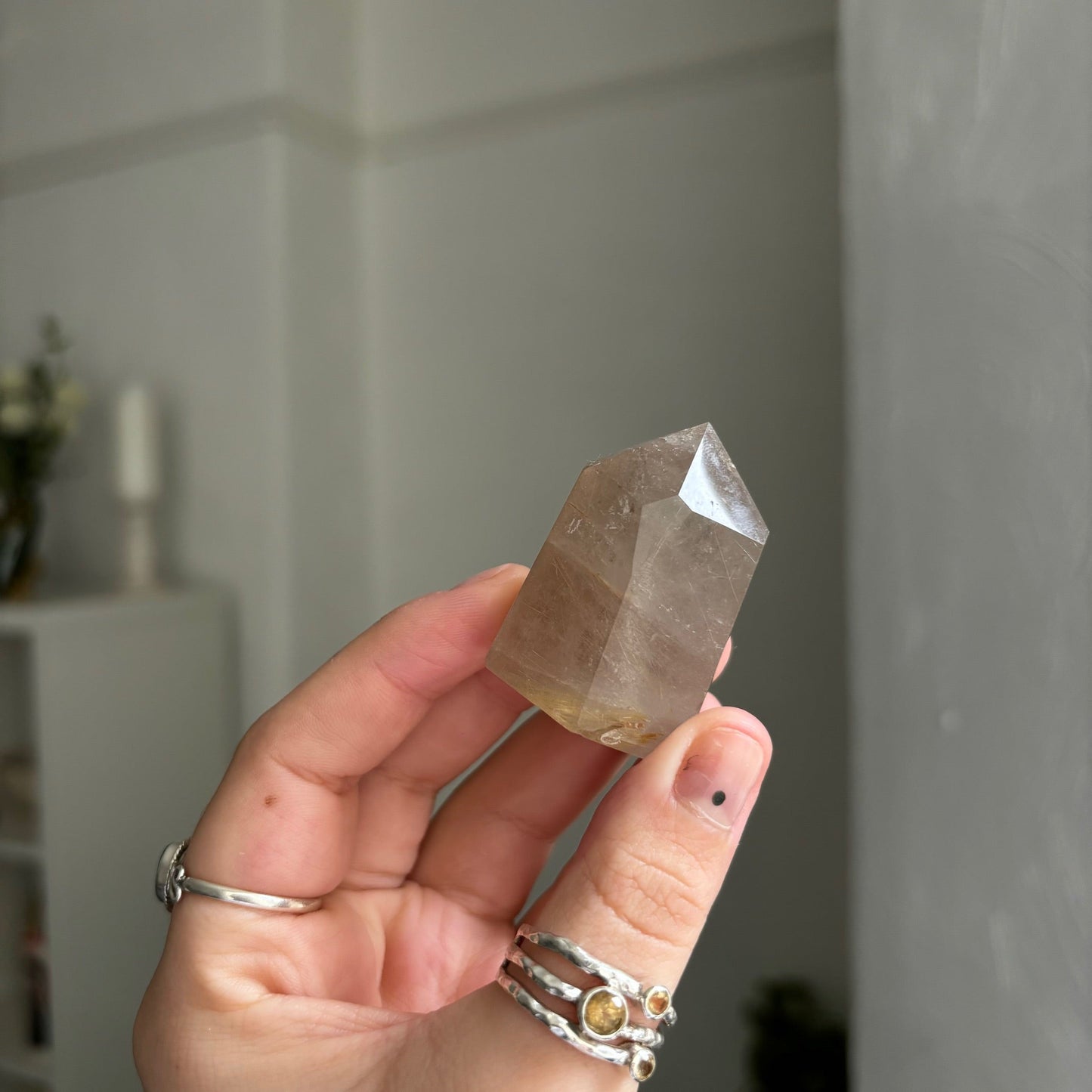 Smoky gold rutilated quartz Lwitchy marketwitchy marketSmoky gold rutilated quartz L