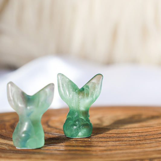 Green fluorite mermaid tailswitchy marketwitchy marketfdGreen fluorite mermaid tails