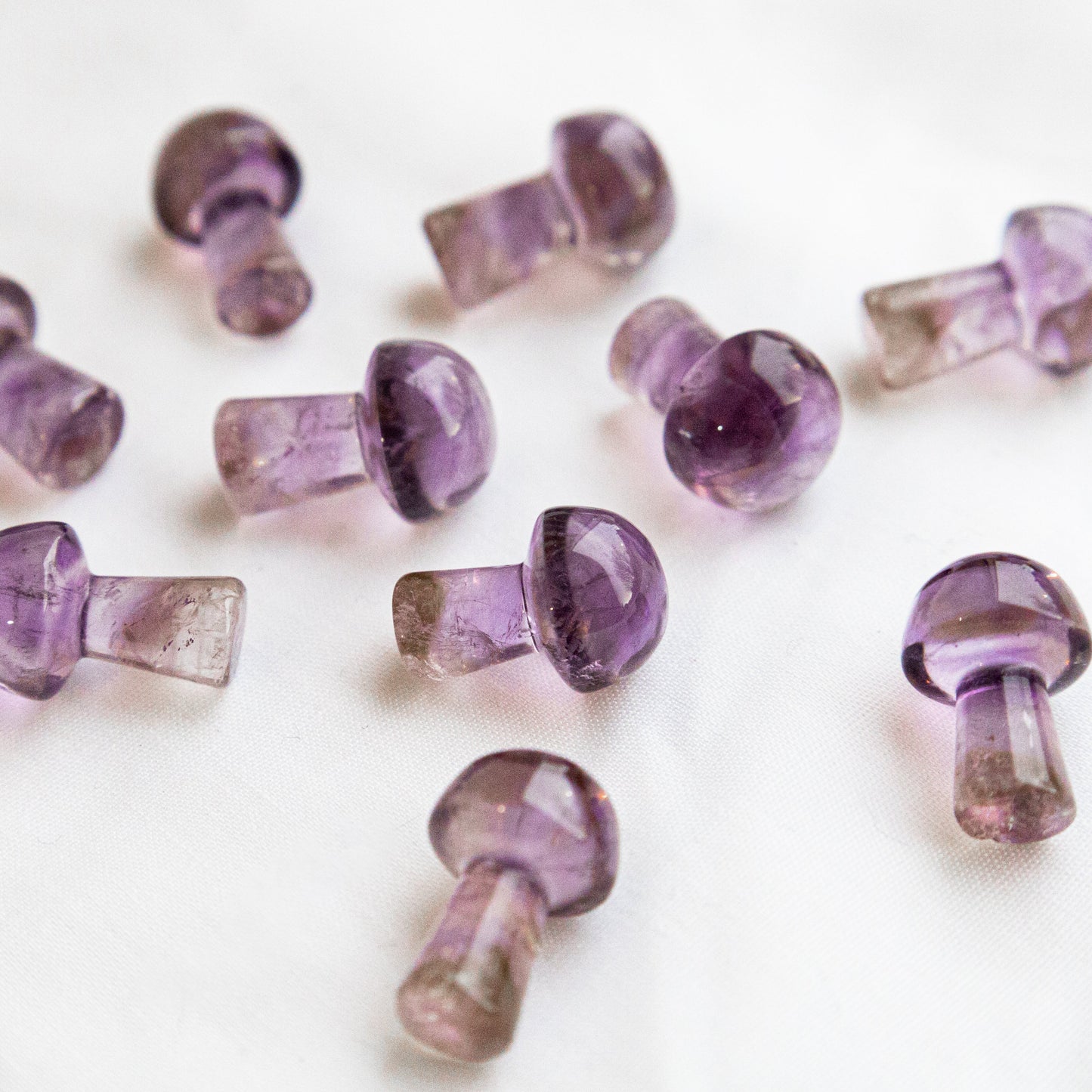 High grade amethyst and Smoky quartz mushroomswitchy marketwitchy marketHigh grade amethyst and Smoky quartz mushrooms