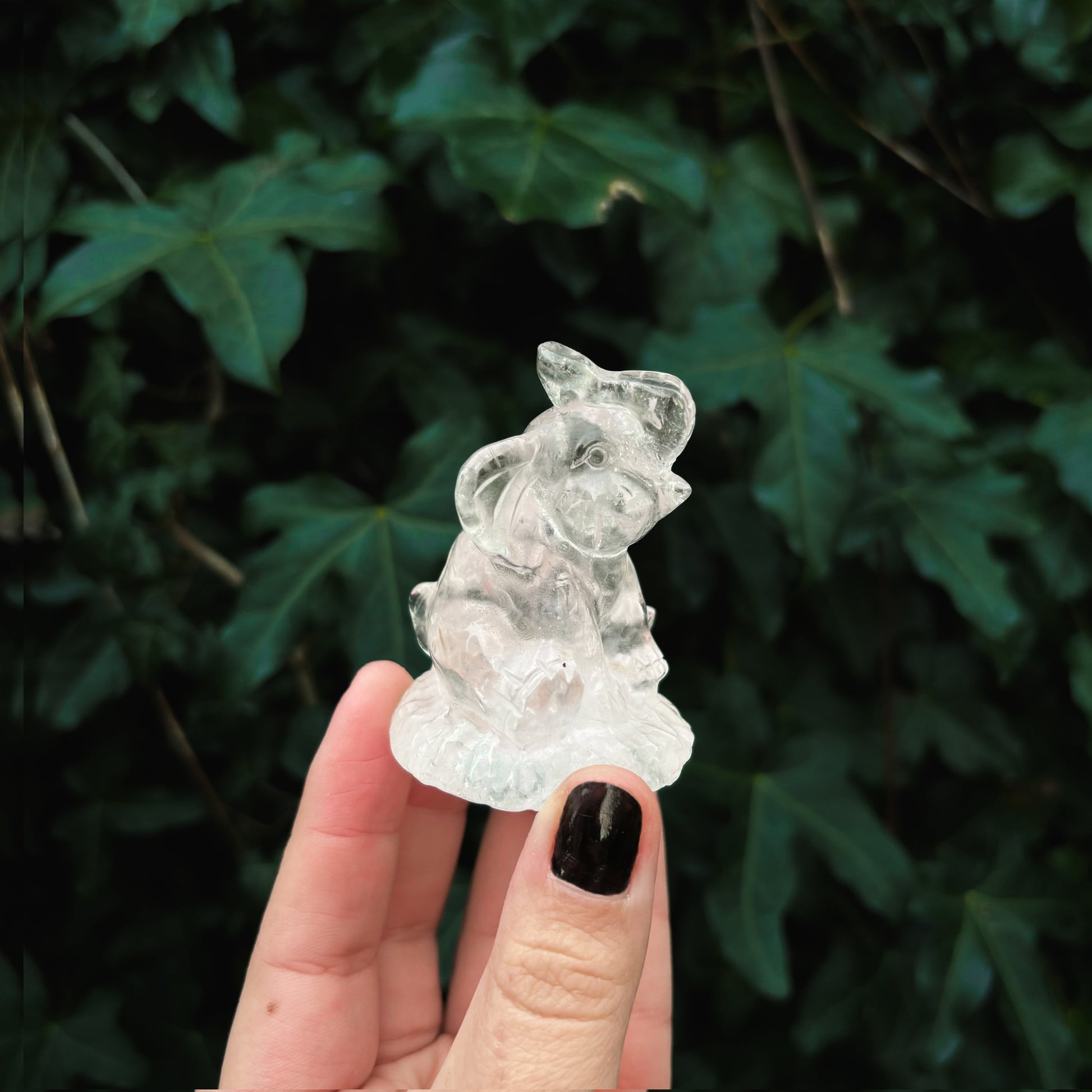 High grade clear quartz elephant (hand-carved)witchy marketwitchy marketHigh grade clear quartz elephant (hand-carved)