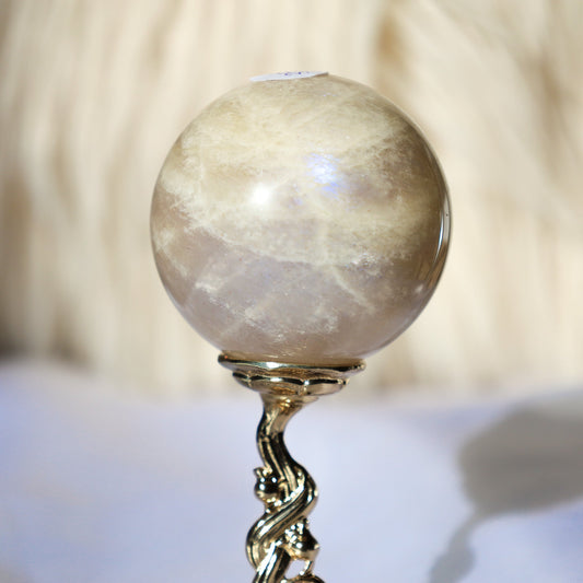 Moonstone sphere A (Blue & white flash)witchy marketwitchy marketfdMoonstone sphere A (Blue & white flash)