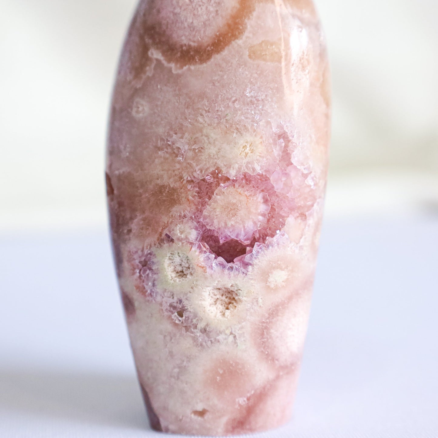 Pink Amethyst X Flower agate flame Bwitchy marketwitchy markethdfndhdPink Amethyst X Flower agate flame B