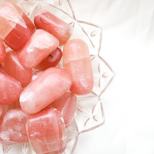 Pink Calcite tumbleswitchy marketwitchy marketPink Calcite tumbles