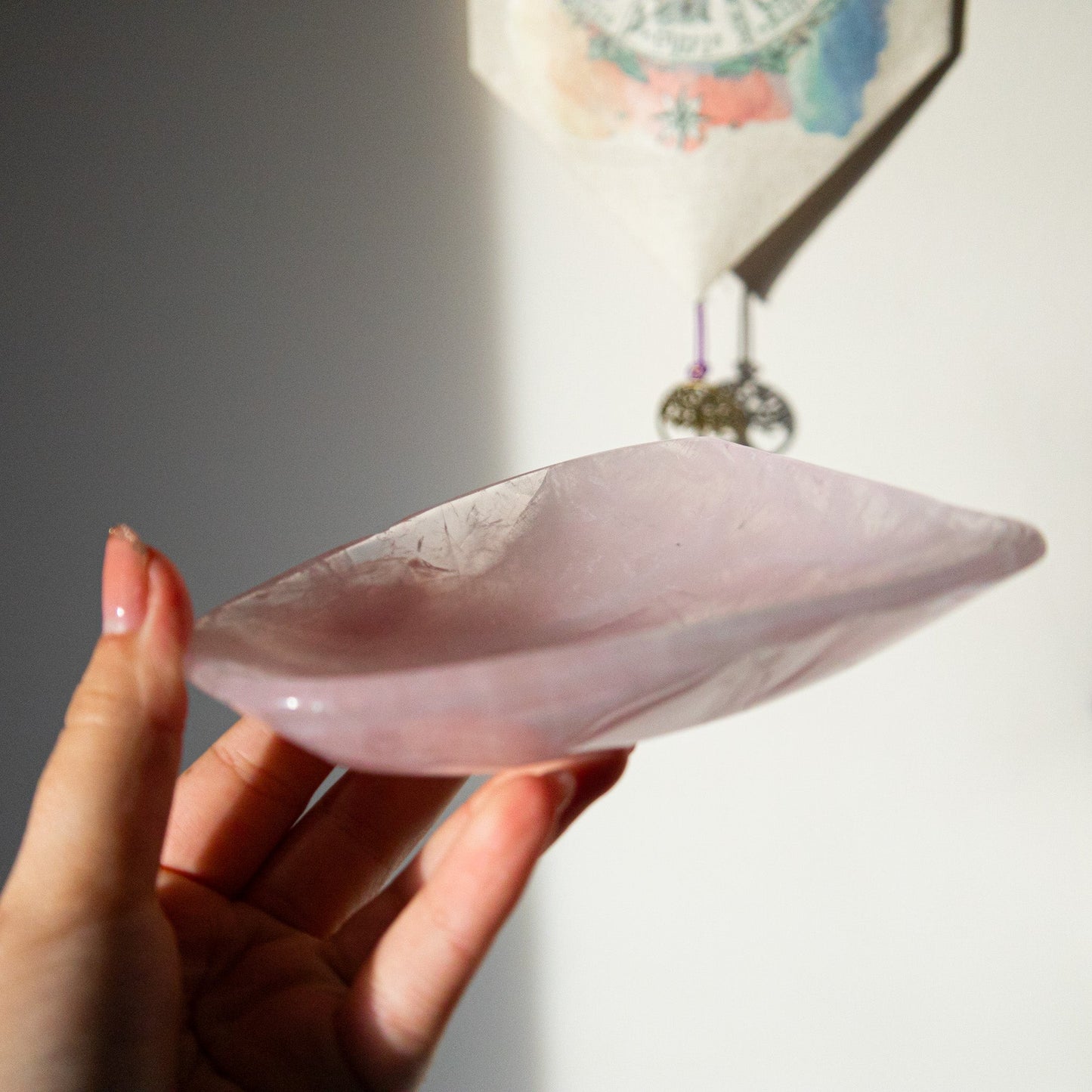 Rose quartz bowl Twitchy marketwitchy marketdsfghjhRose quartz bowl T