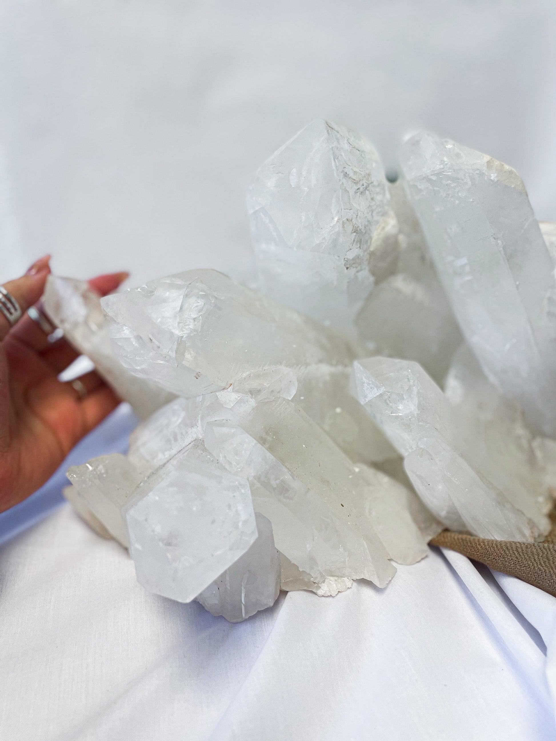 12kg Clear Quartz clusterwitchy marketwitchy marketgshfshfs12kg Clear Quartz cluster