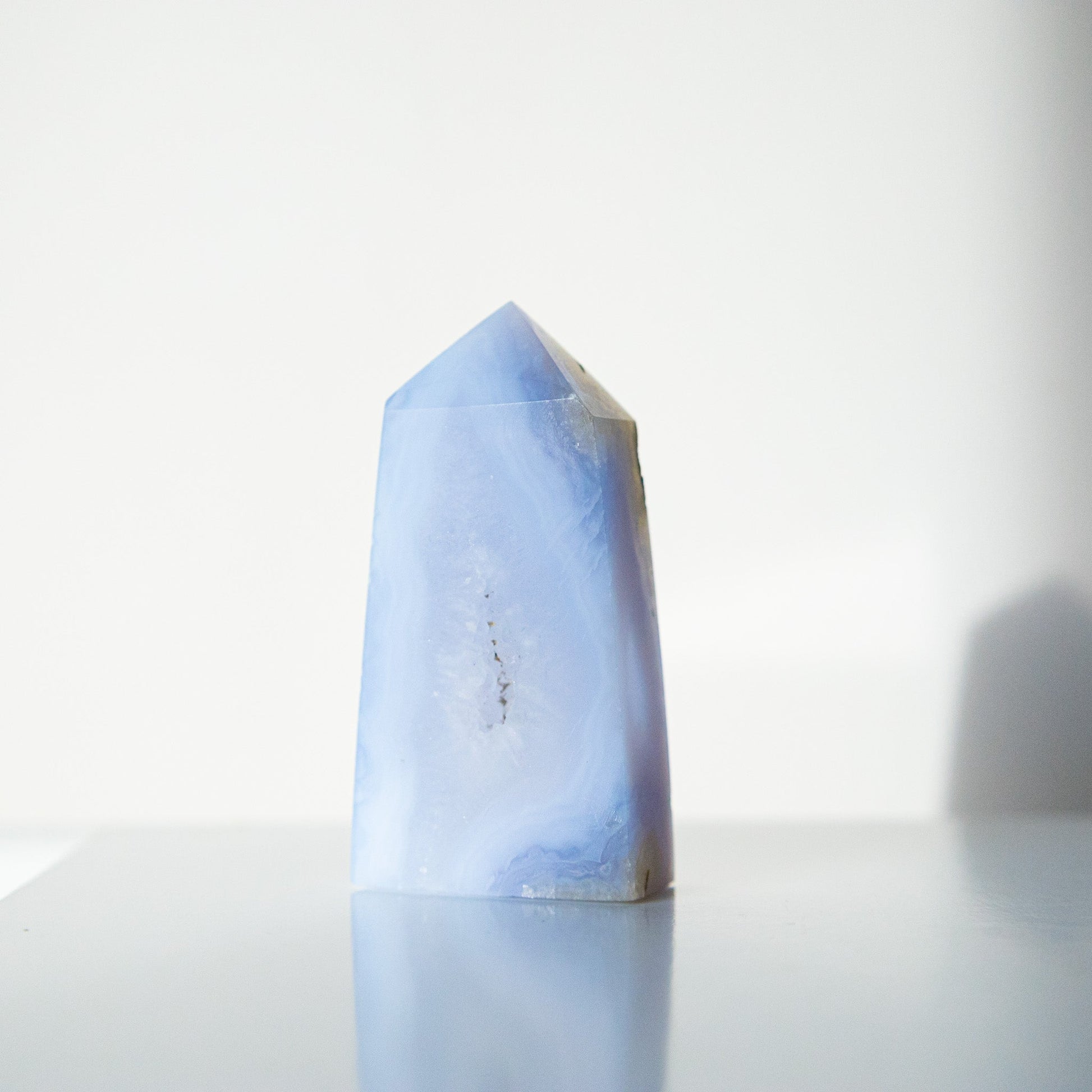 Blue lace agate point Awitchy marketwitchy marketdsfghjhBlue lace agate point A