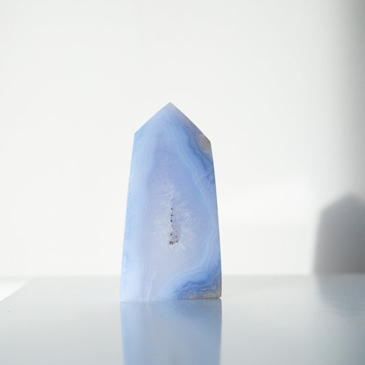 Blue lace agate point Awitchy marketwitchy marketdsfghjhBlue lace agate point A