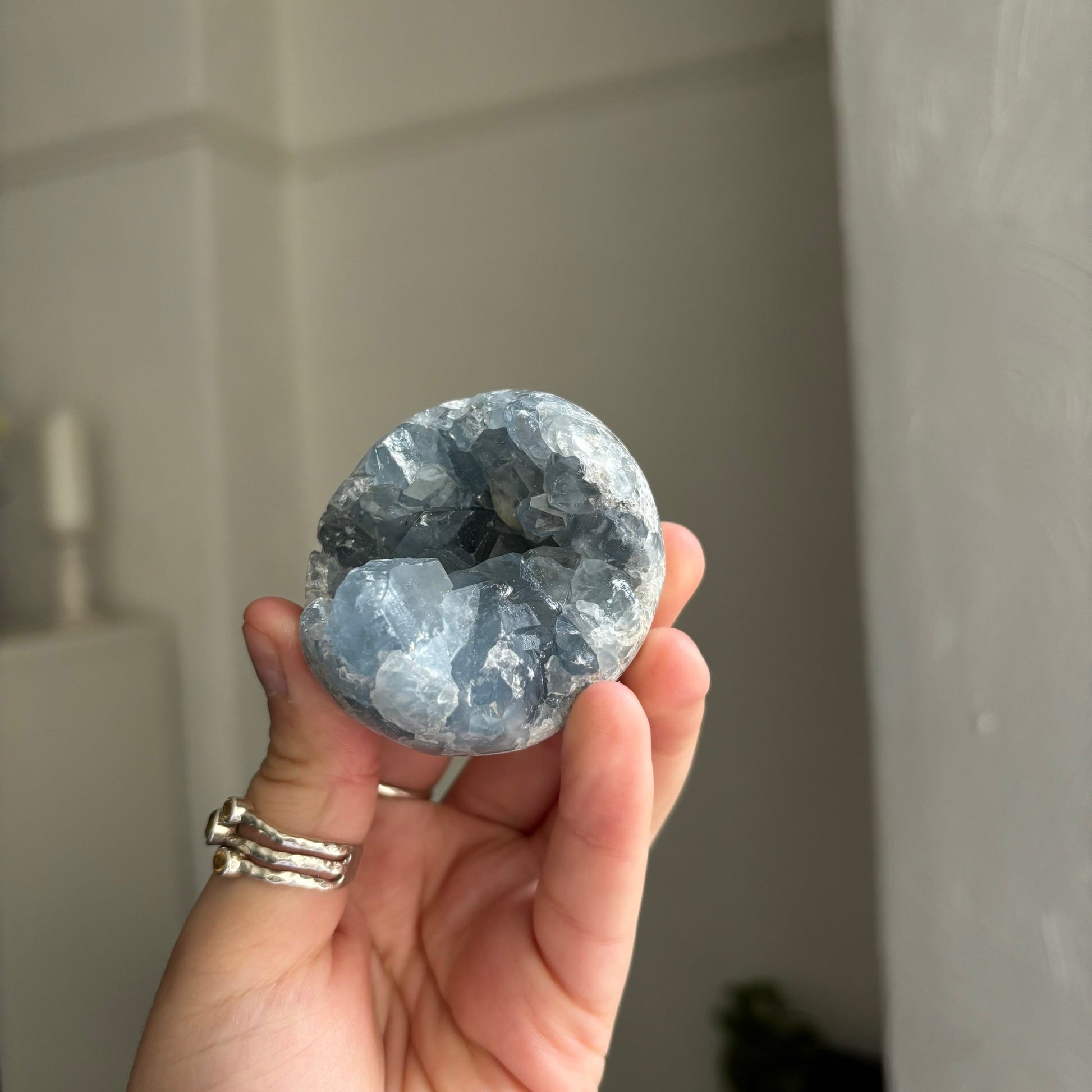 Celestite geode Cwitchy marketwitchy marketCelestite geode C