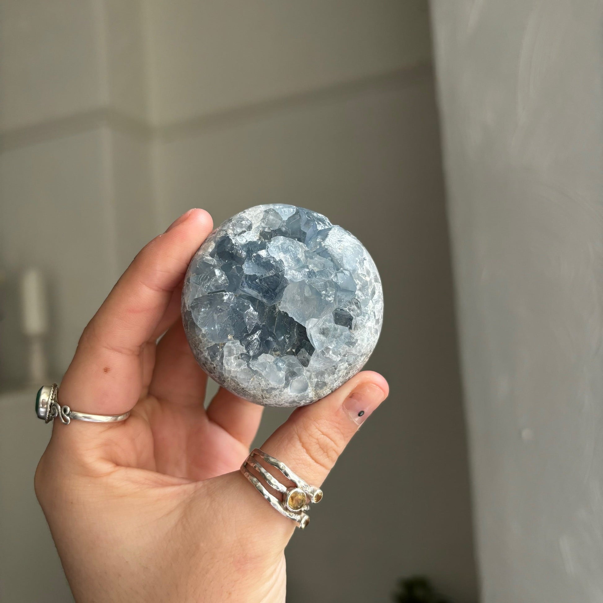 Celestite geode Dwitchy marketwitchy marketCelestite geode D