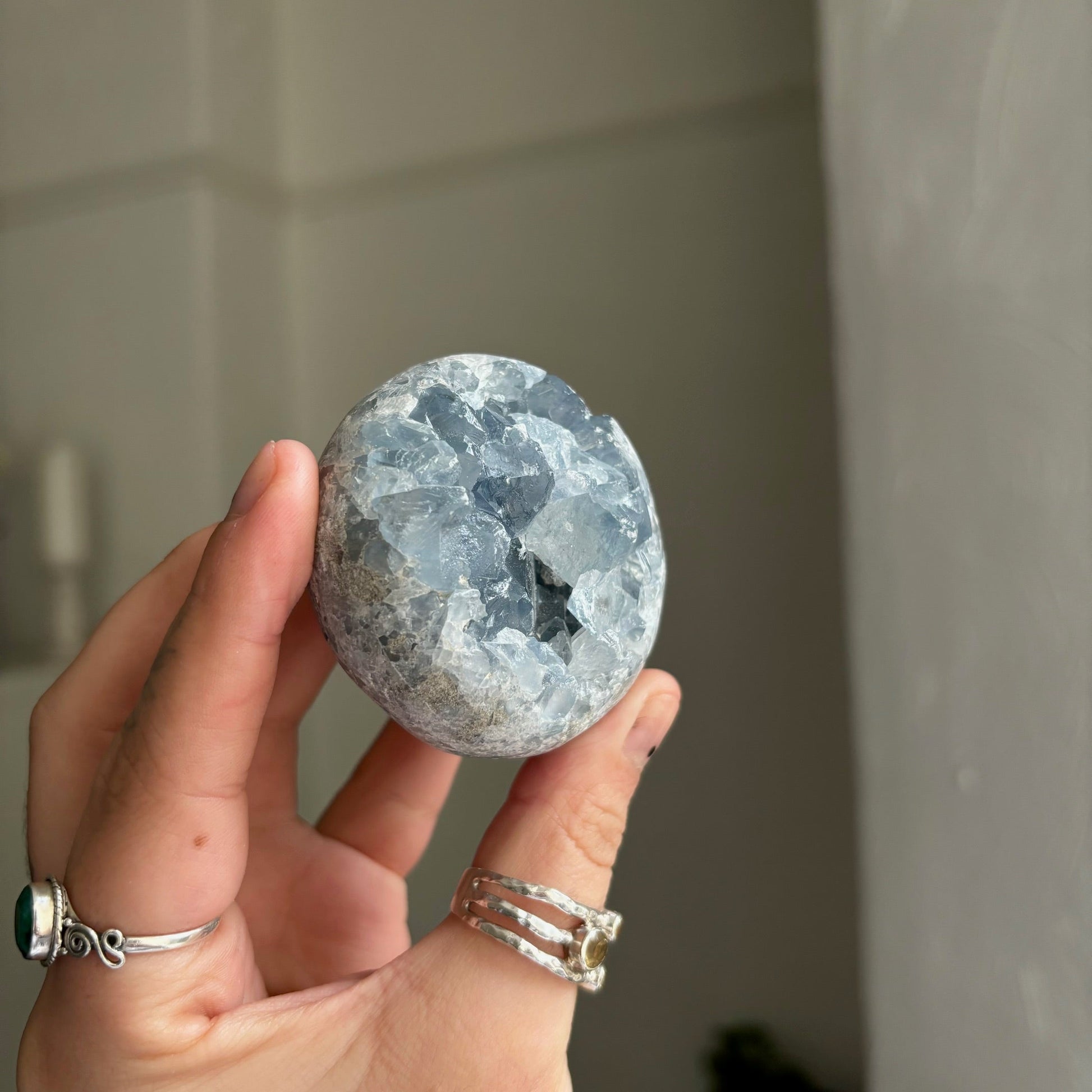 Celestite geode Dwitchy marketwitchy marketCelestite geode D