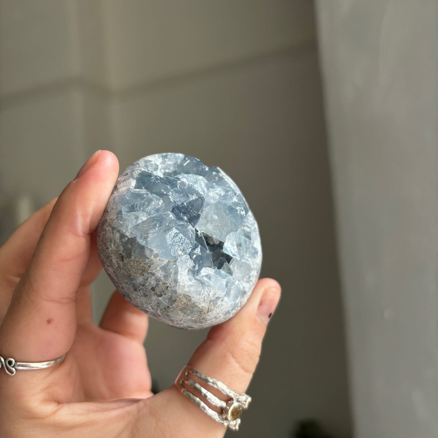 Celestite geode Dwitchy marketwitchy marketCelestite geode D