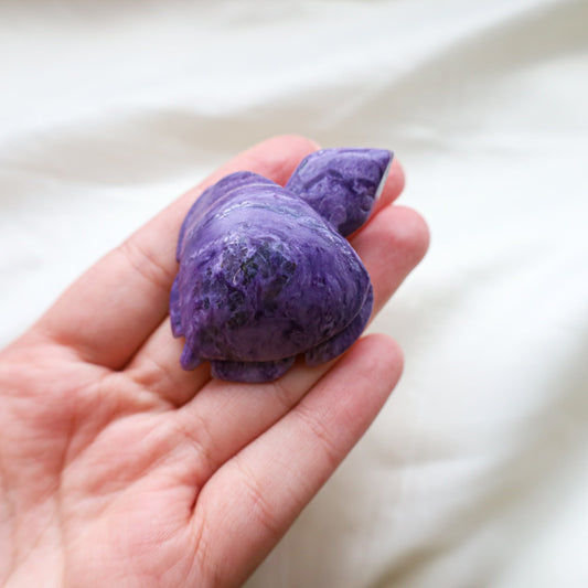 Charoite turtle Bwitchy marketwitchy marketggggsssCharoite turtle B