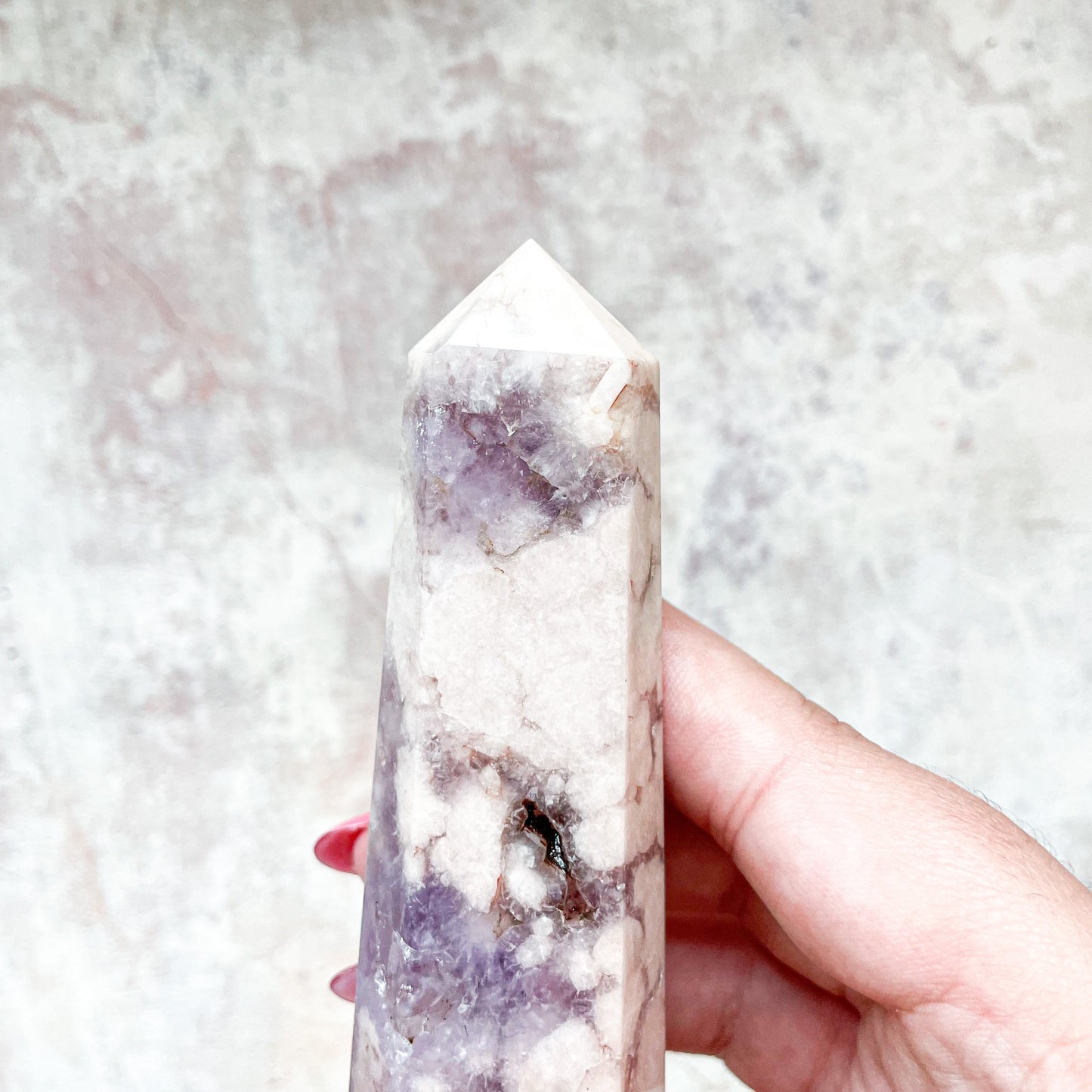 Flower Agate X Amethyst tower Cwitchy marketwitchy markethdfhdfhdFlower Agate X Amethyst tower C